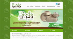 Desktop Screenshot of biodepack.com